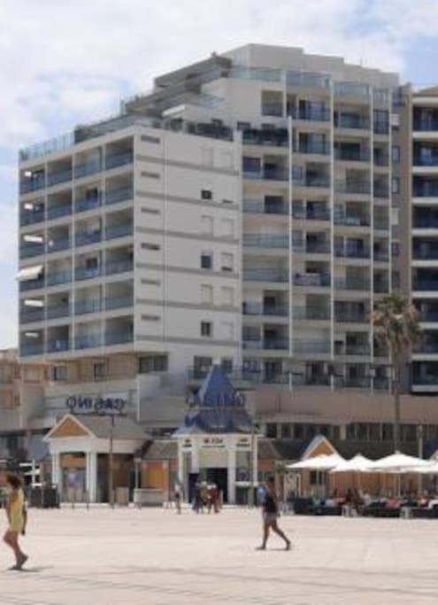 Studio Cosy Climatise Vue Mer Canet Plage 3Etoiles Exteriér fotografie