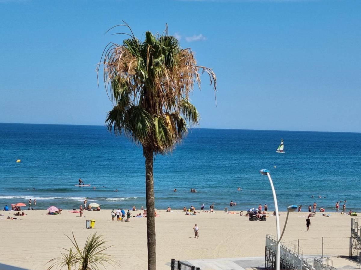 Studio Cosy Climatise Vue Mer Canet Plage 3Etoiles Exteriér fotografie