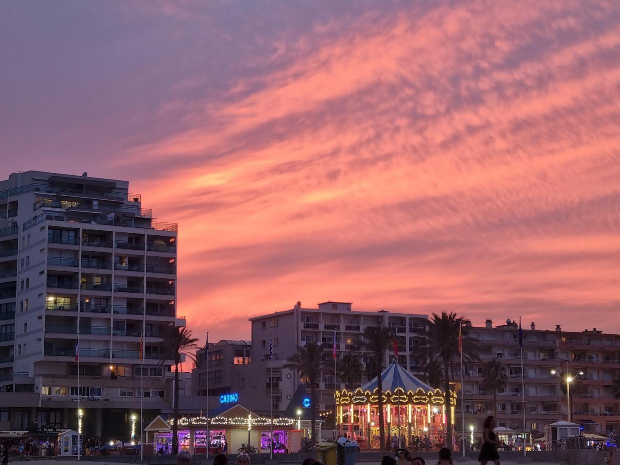 Studio Cosy Climatise Vue Mer Canet Plage 3Etoiles Exteriér fotografie