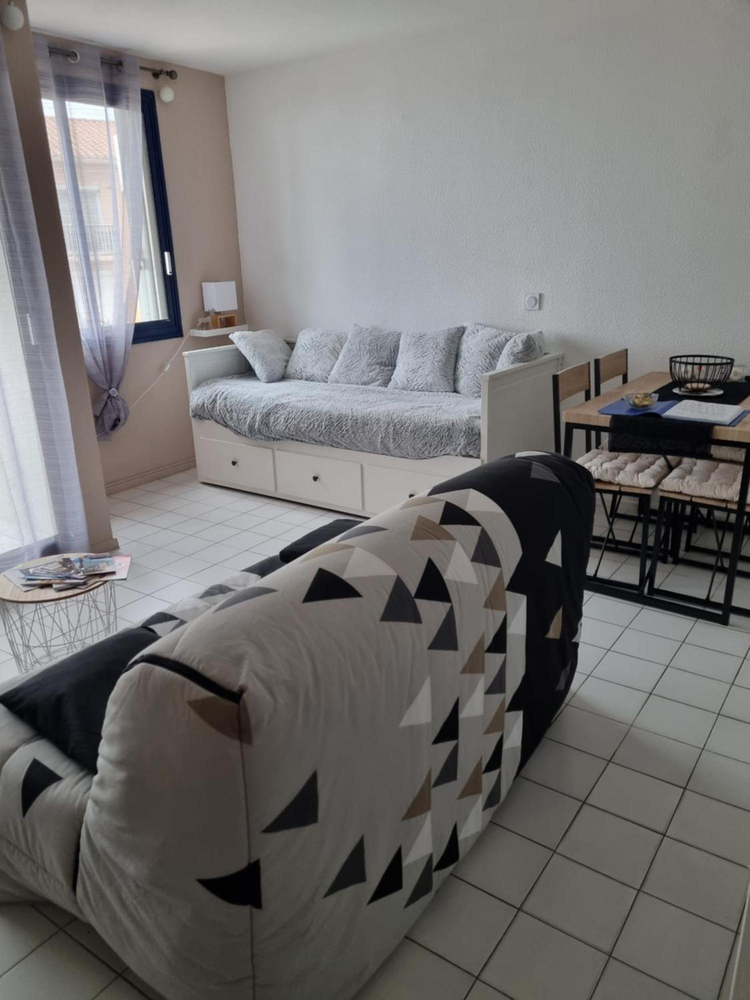 Studio Cosy Climatise Vue Mer Canet Plage 3Etoiles Exteriér fotografie