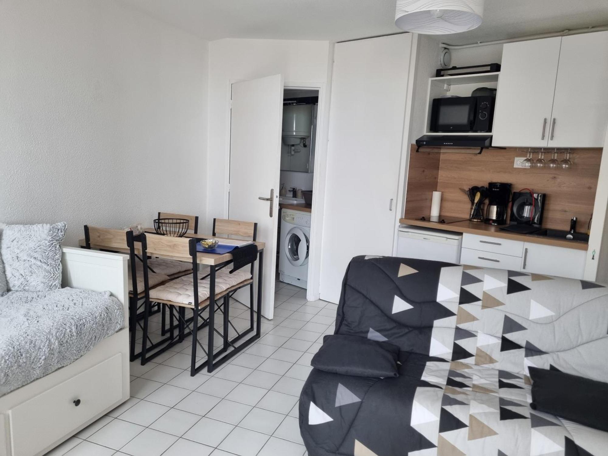 Studio Cosy Climatise Vue Mer Canet Plage 3Etoiles Exteriér fotografie