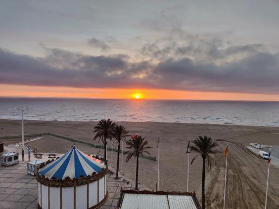 Studio Cosy Climatise Vue Mer Canet Plage 3Etoiles Exteriér fotografie