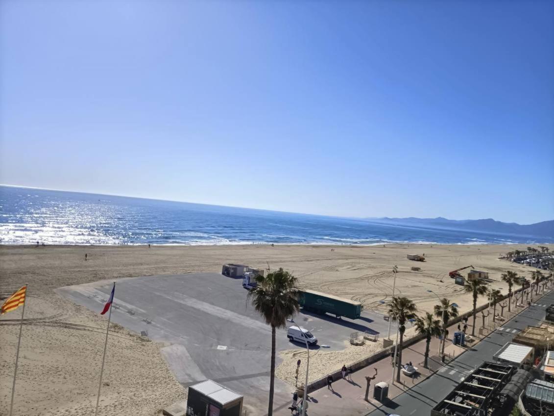 Studio Cosy Climatise Vue Mer Canet Plage 3Etoiles Exteriér fotografie